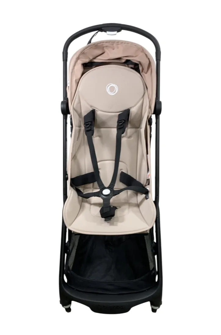 Bugaboo Butterfly Stroller, 2024, Black, Desert Taupe, Desert Taupe