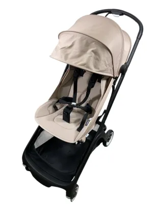 Bugaboo Butterfly Stroller, 2024, Black, Desert Taupe, Desert Taupe