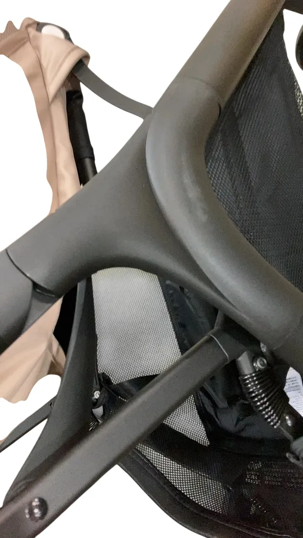 Bugaboo Butterfly Stroller, 2024, Black, Desert Taupe, Desert Taupe