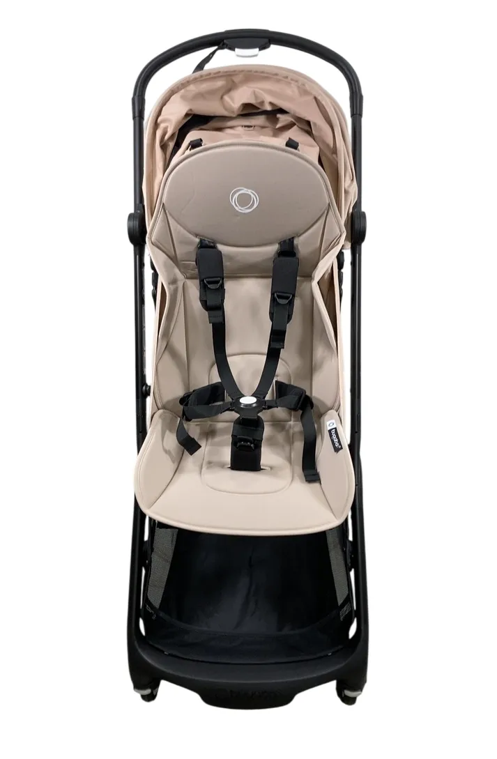 Bugaboo Butterfly Stroller, 2024, Black, Desert Taupe, Desert Taupe