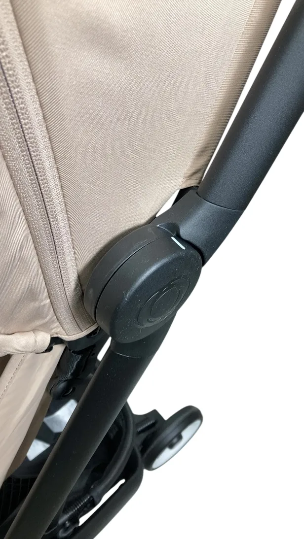 Bugaboo Butterfly Stroller, 2024, Black, Desert Taupe, Desert Taupe