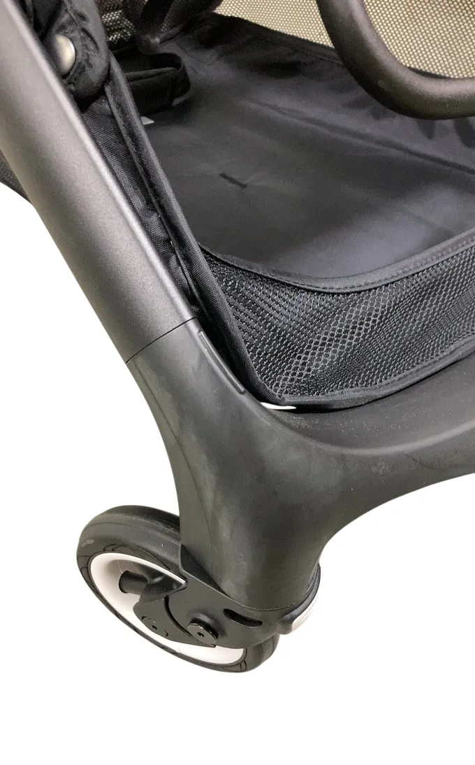 Bugaboo Butterfly Stroller, 2024, Black, Forest Green, Forest Green