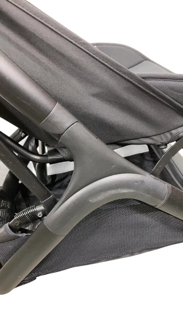Bugaboo Butterfly Stroller, 2024, Black, Midnight Black, Midnight Black
