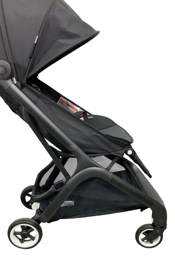 Bugaboo Butterfly Stroller, 2024, Black, Midnight Black, Midnight Black
