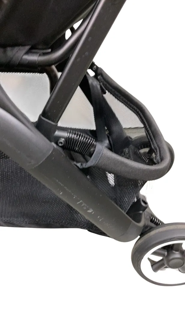 Bugaboo Butterfly Stroller, 2024, Black, Midnight Black, Midnight Black