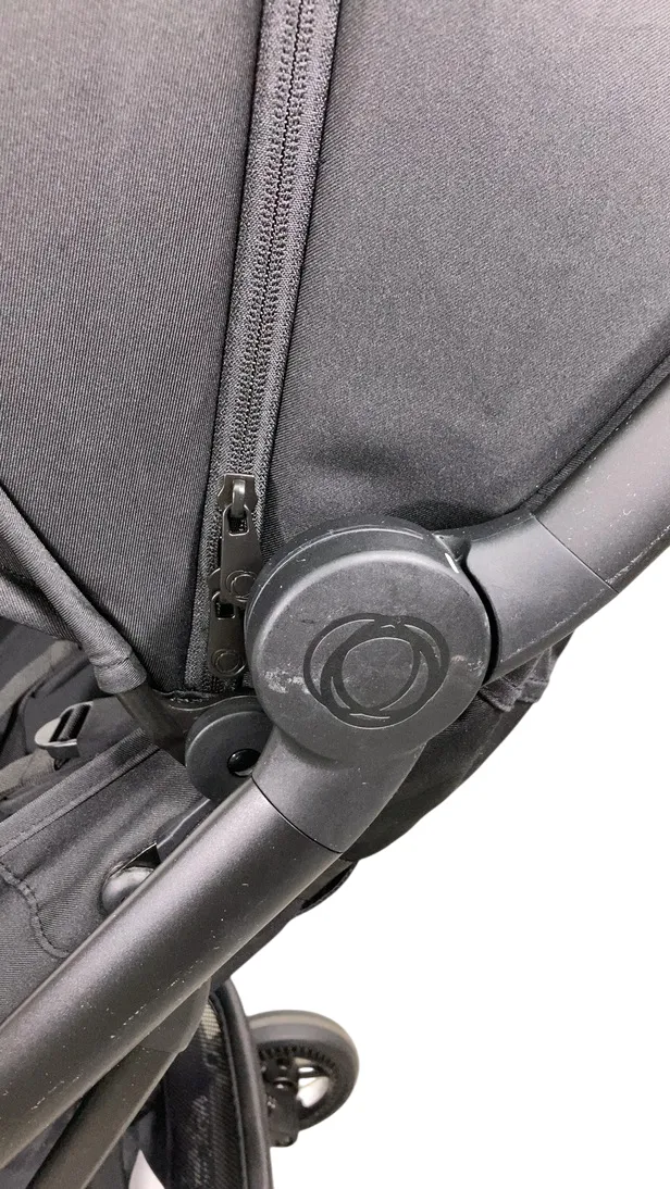 Bugaboo Butterfly Stroller, 2024, Black, Midnight Black, Midnight Black