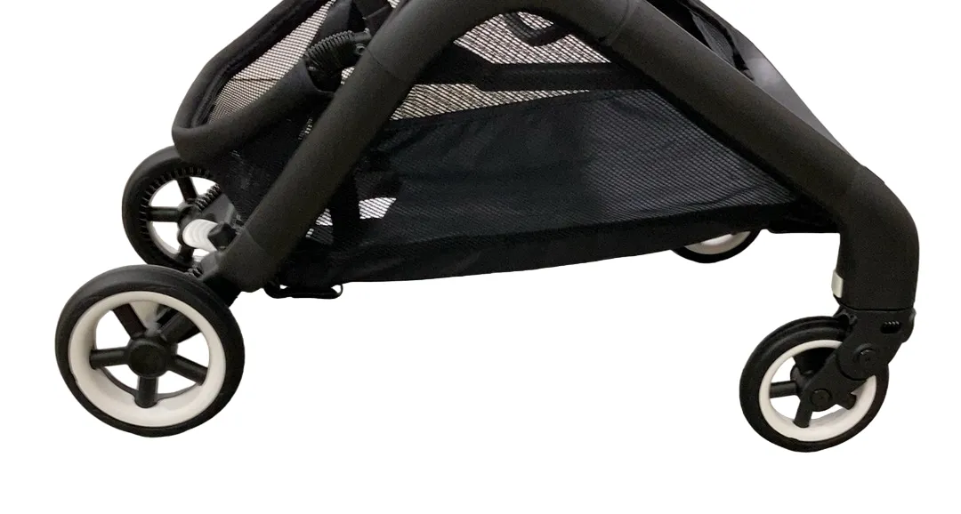 Bugaboo Butterfly Stroller, 2024, Black, Midnight Black, Midnight Black