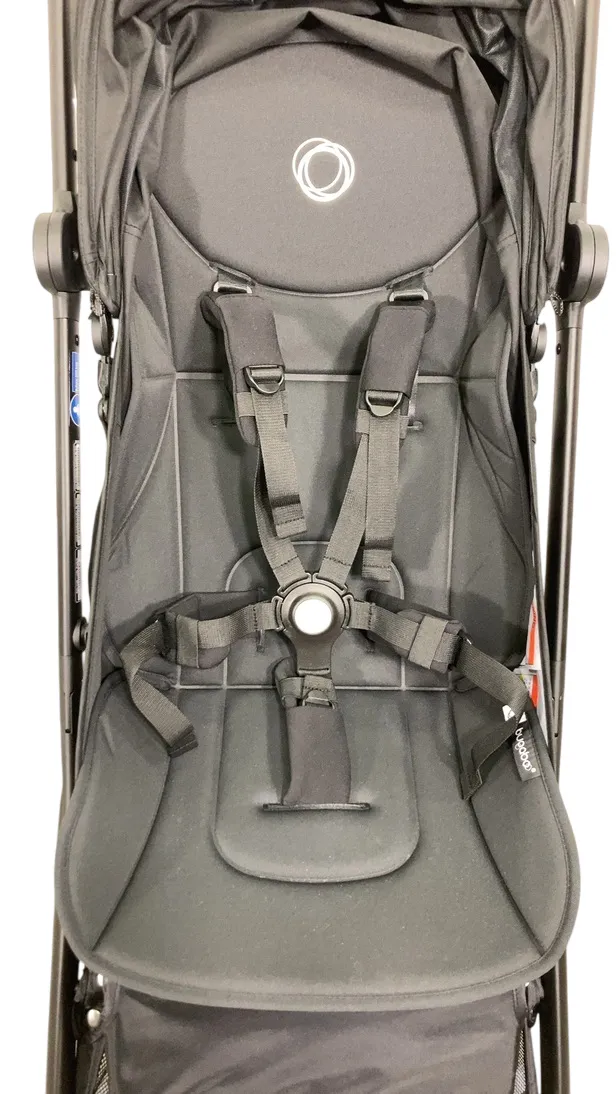 Bugaboo Butterfly Stroller, 2024, Black, Midnight Black, Midnight Black