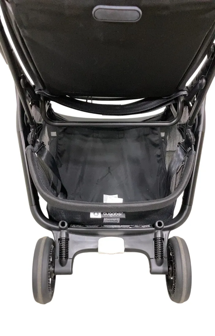 Bugaboo Butterfly Stroller, 2024, Black, Midnight Black, Midnight Black