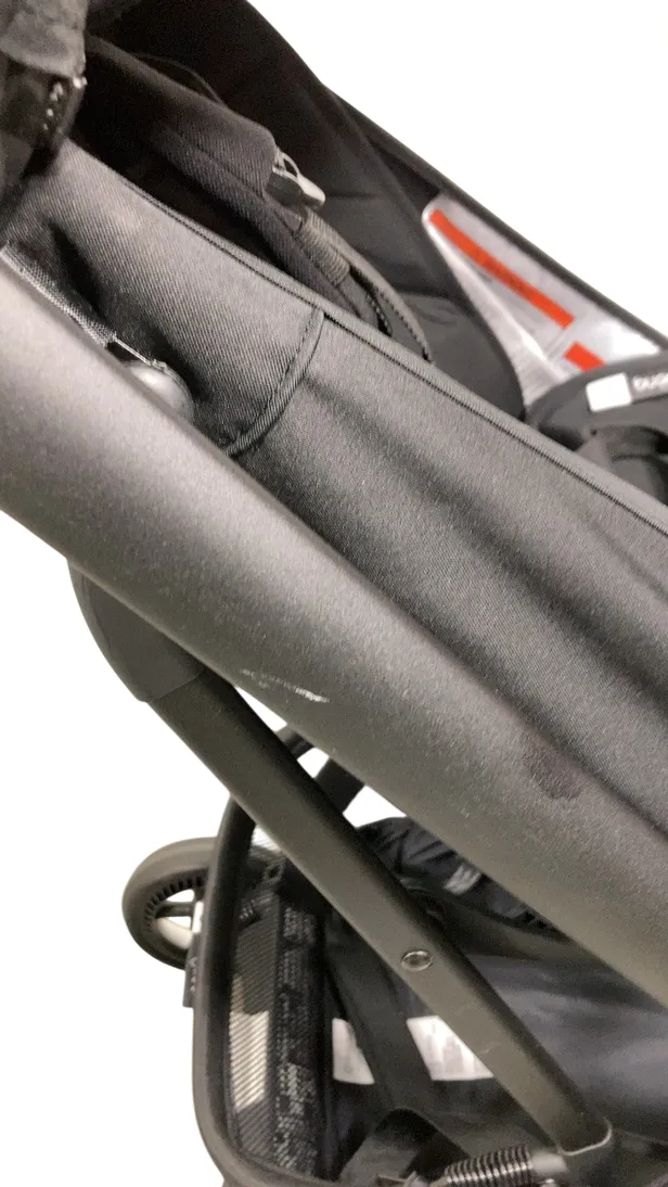 Bugaboo Butterfly Stroller, 2024, Black, Midnight Black, Midnight Black