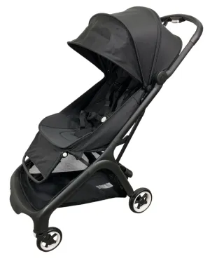 Bugaboo Butterfly Stroller, 2024, Black, Midnight Black, Midnight Black