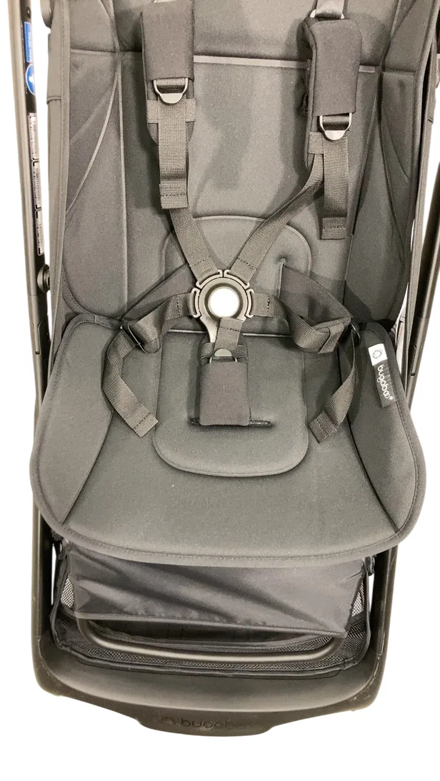 Bugaboo Butterfly Stroller, 2024, Black, Midnight Black, Midnight Black
