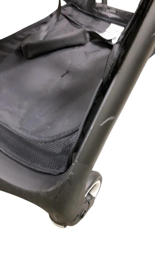 Bugaboo Butterfly Stroller, 2024, Black, Stormy Blue, Stormy Blue