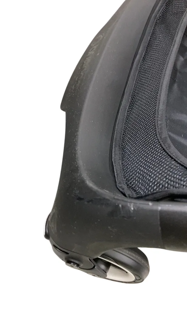 Bugaboo Butterfly Stroller, 2024, Black, Stormy Blue, Stormy Blue
