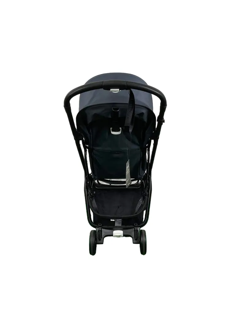 Bugaboo Butterfly Stroller, 2024, Black, Stormy Blue, Stormy Blue