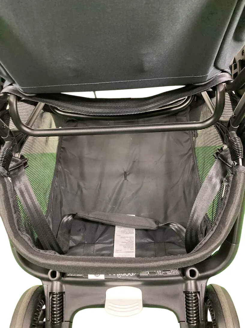 Bugaboo Butterfly Stroller, 2024, Black, Stormy Blue, Stormy Blue
