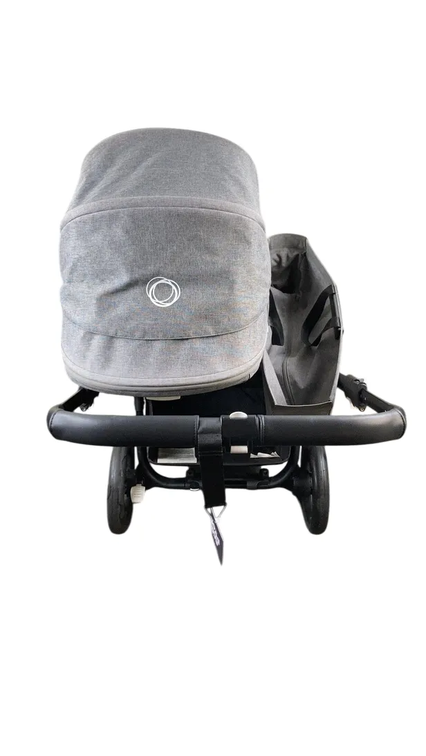 Bugaboo Donkey 3 Mono Stroller, 2020, Black, Grey Melange, Grey Melange