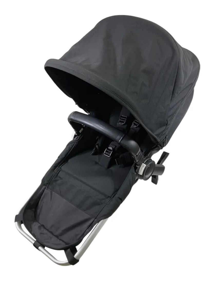 Bugaboo Donkey 5 Duo Extension Set, 2023, Black, Midnight Black, Midnight Black, with Canopy