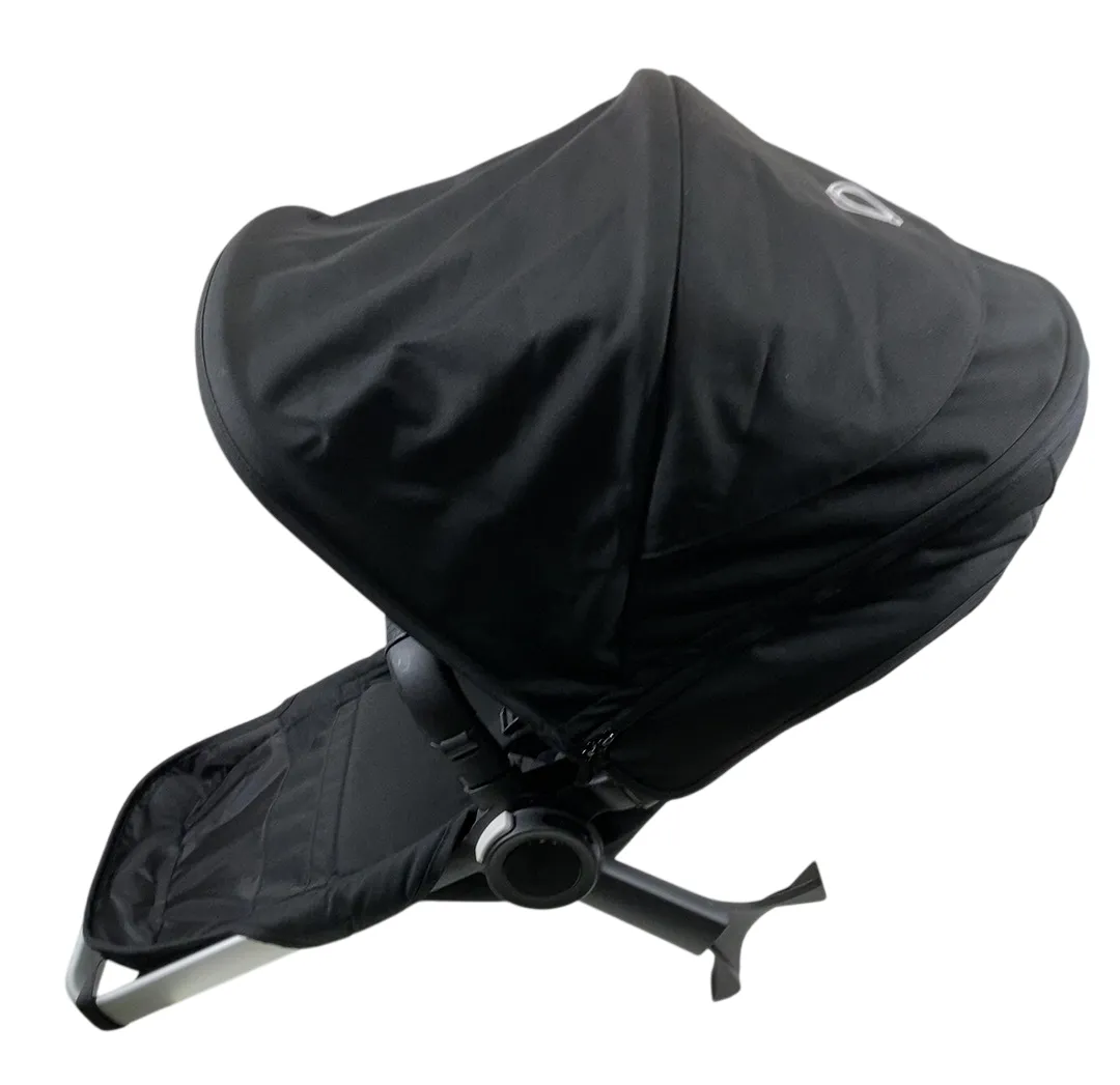 Bugaboo Donkey 5 Duo Extension Set, 2023, Black, Midnight Black, Midnight Black, with Canopy