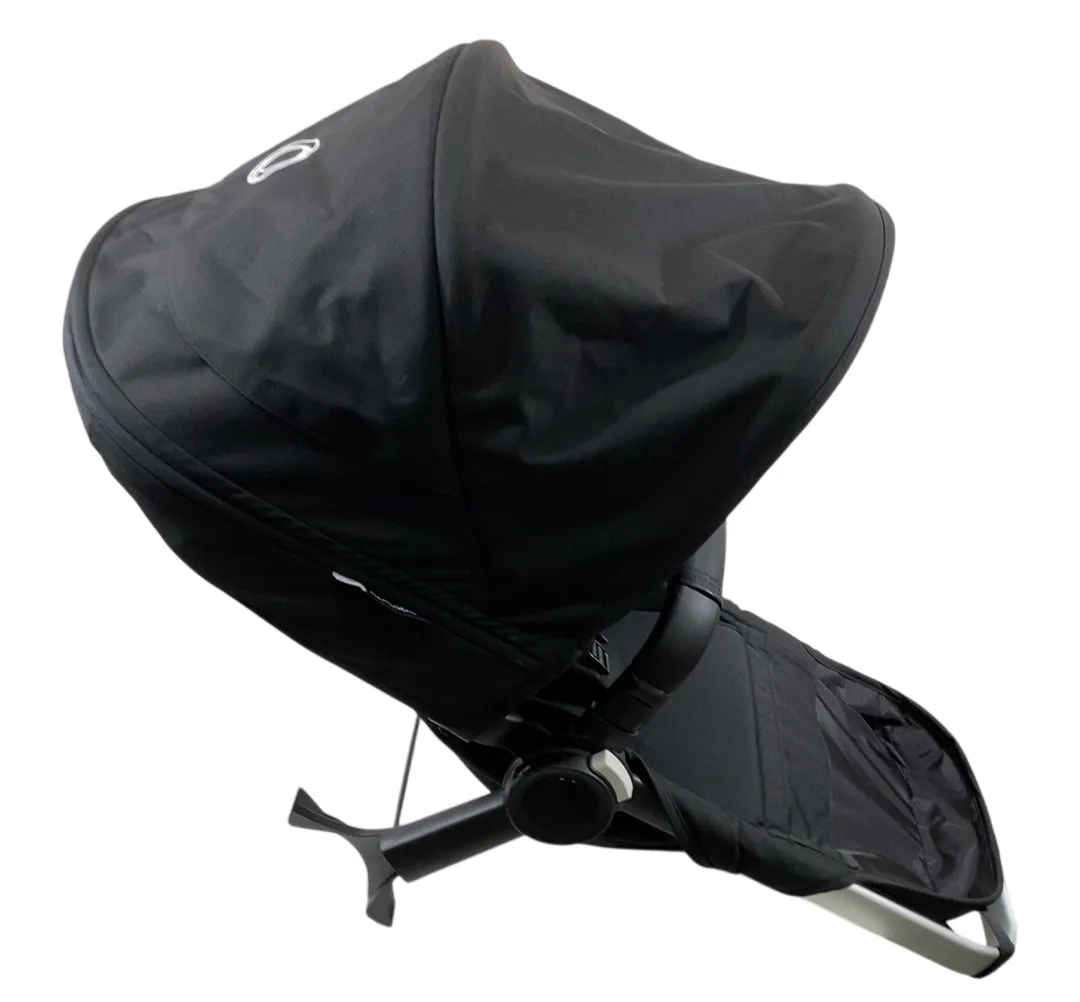 Bugaboo Donkey 5 Duo Extension Set, 2023, Black, Midnight Black, Midnight Black, with Canopy