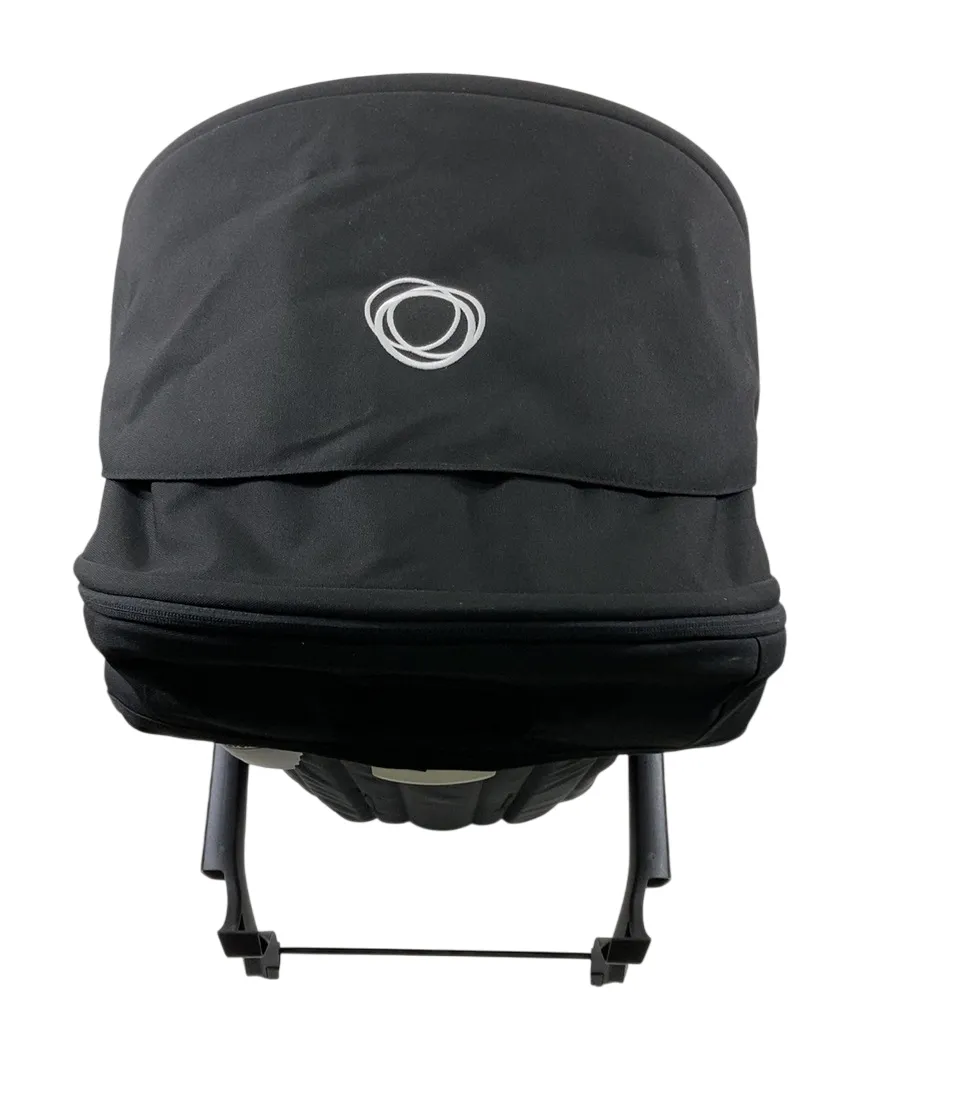 Bugaboo Donkey 5 Duo Extension Set, 2023, Black, Midnight Black, Midnight Black, with Canopy