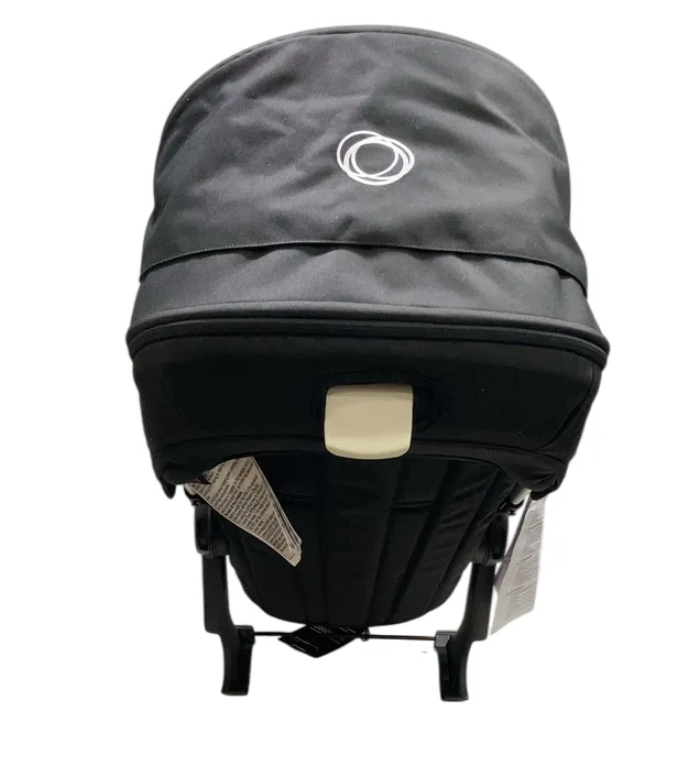 Bugaboo Donkey 5 Duo Extension Set, Aluminum, Midnight Black, Midnight Black, 2024, with Canopy