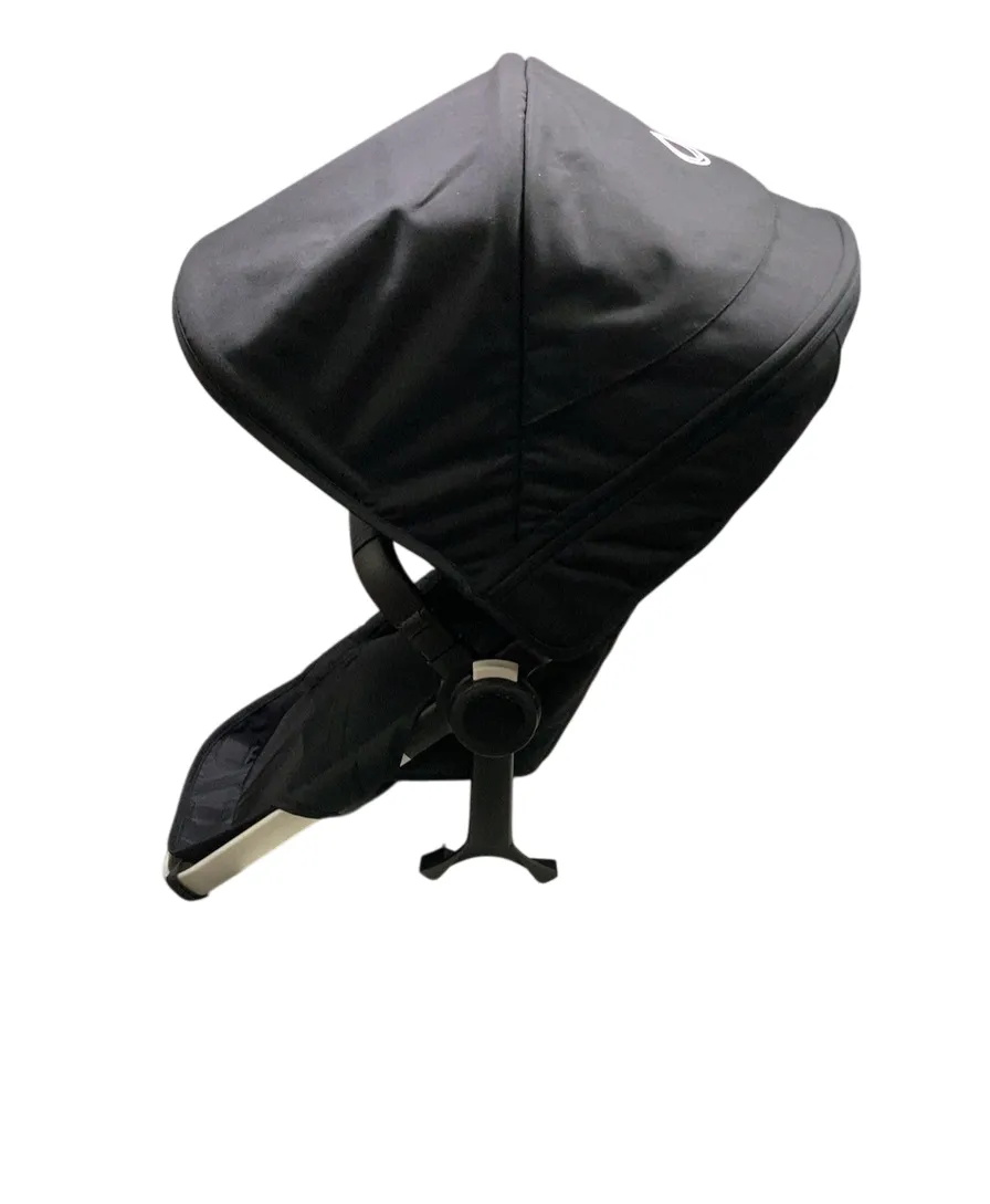 Bugaboo Donkey 5 Duo Extension Set, Aluminum, Midnight Black, Midnight Black, 2024, with Canopy