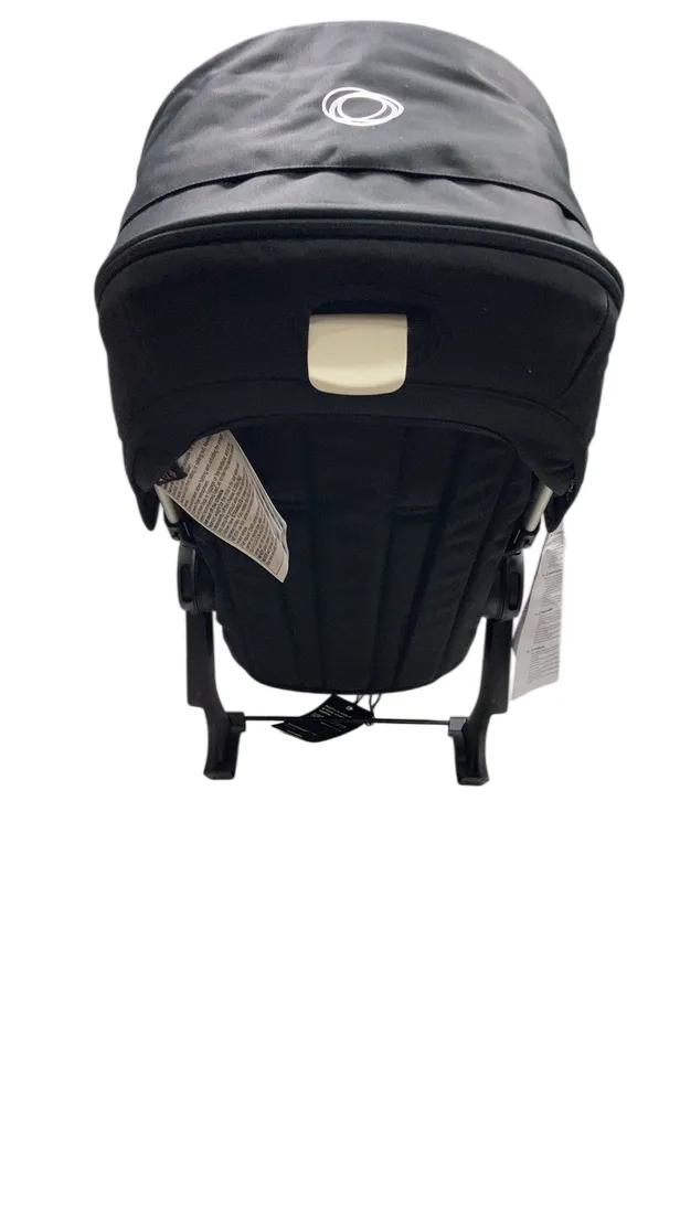 Bugaboo Donkey 5 Duo Extension Set, Aluminum, Midnight Black, Midnight Black, 2024, with Canopy