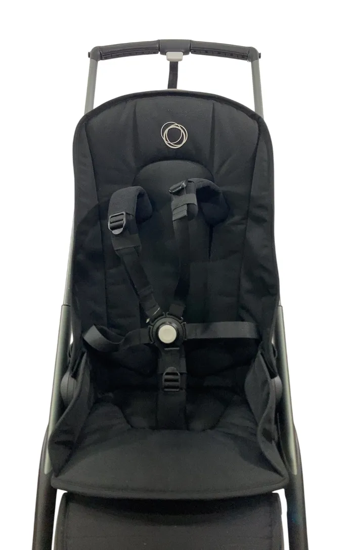 Bugaboo Dragonfly Stroller, 2023, Black, Midnight Black, Midnight Black