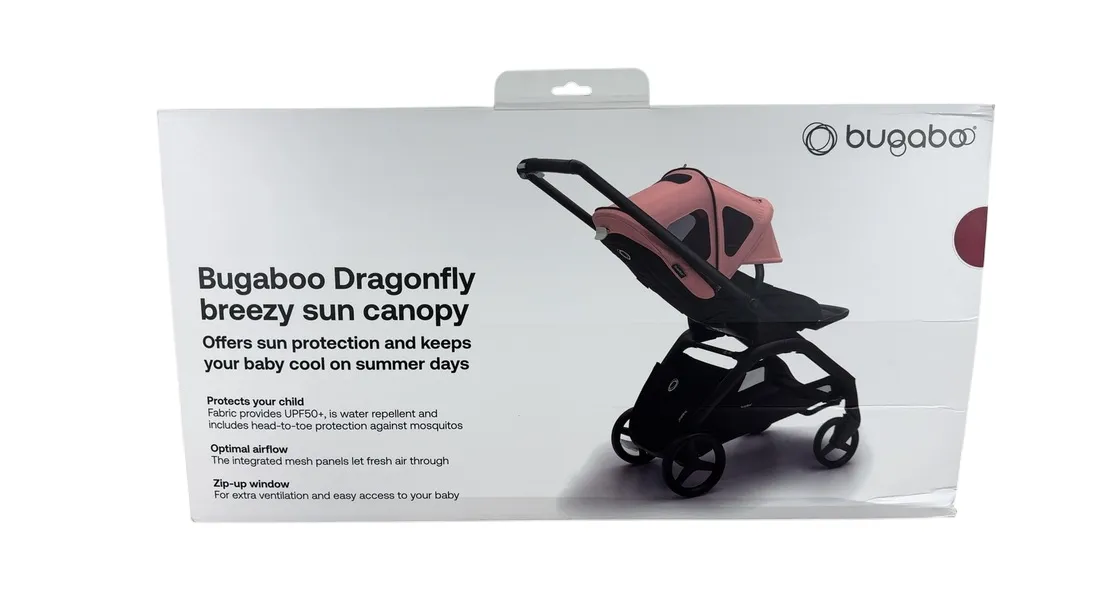 Bugaboo Dragonfly Sun Canopy, Dark Cherry