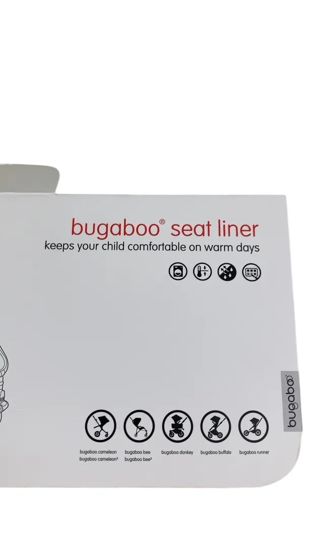Bugaboo Dual Comfort Seat Liner, Bright Yellow