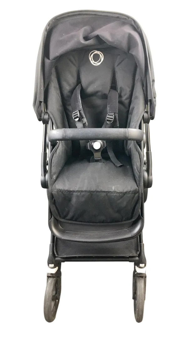 Bugaboo Fox 3 Stroller, 2021, Black, Midnight Black, Midnight Black