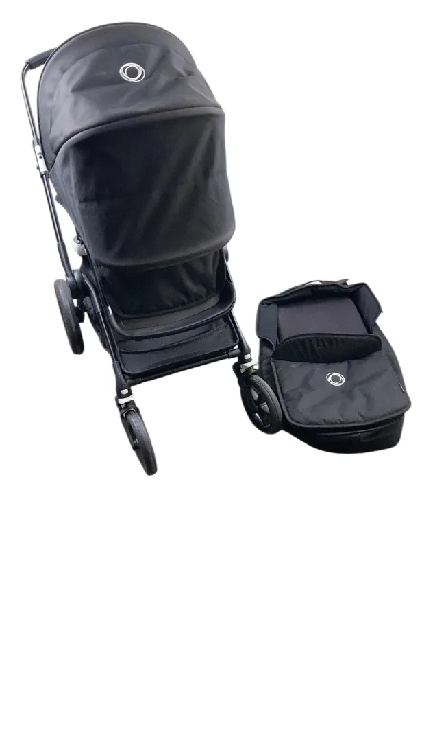 Bugaboo Fox 3 Stroller, 2021, Black, Midnight Black, Midnight Black