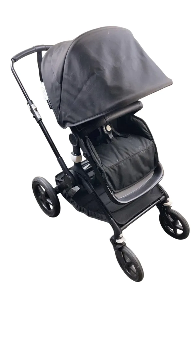 Bugaboo Fox 3 Stroller, 2021, Black, Midnight Black, Midnight Black