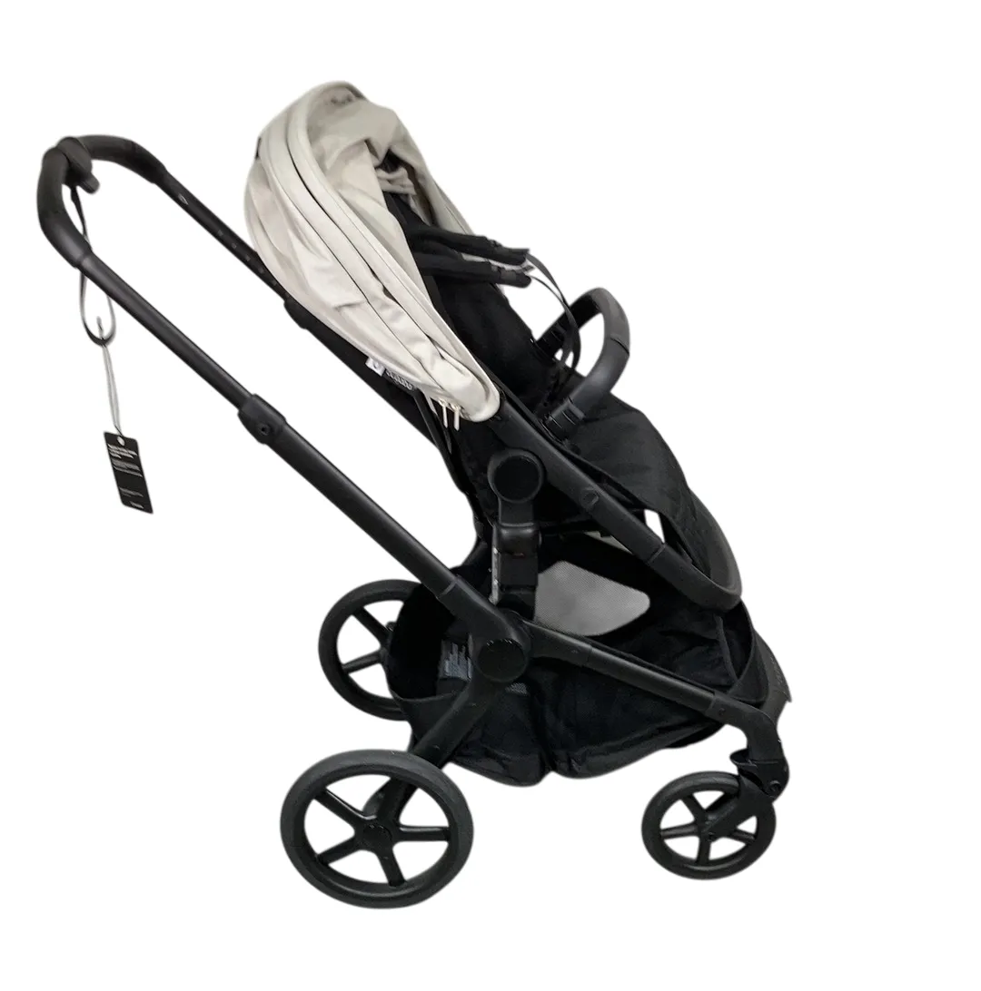 Bugaboo Fox 5 Renew Bassinet and Seat Stroller, 2025, Black Frame, Misty White/Black