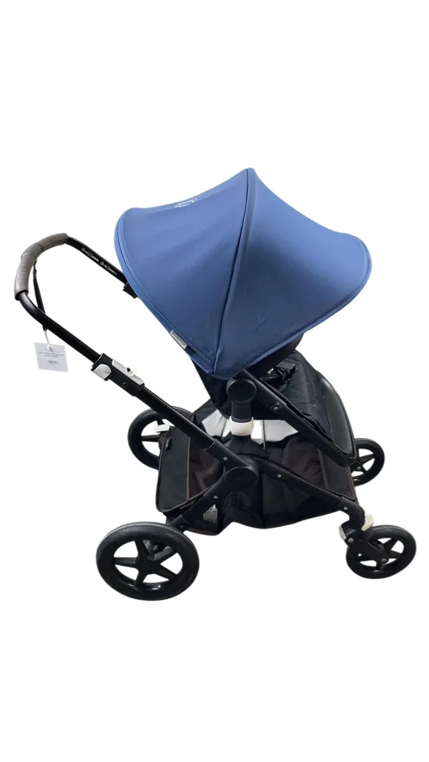 Bugaboo Fox Stroller, Black, Midnight Black, Blue