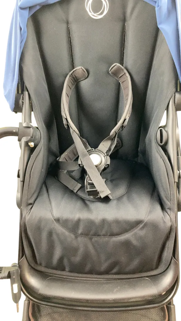 Bugaboo Fox Stroller, Black, Midnight Black, Blue