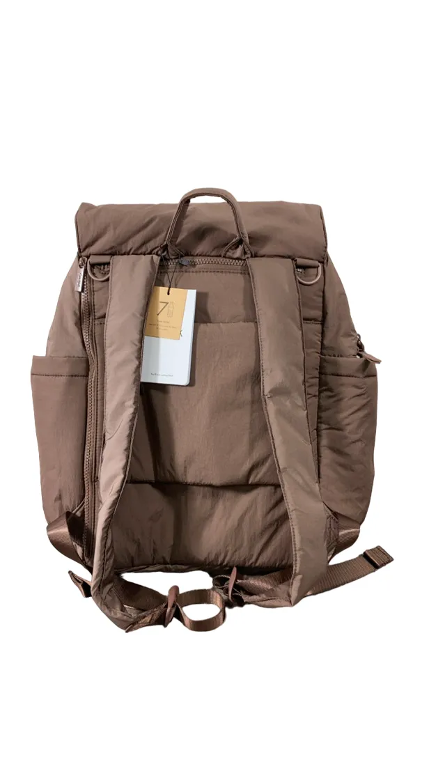 Calpak Diaper Backpack with Laptop Sleeve, Hazelnut