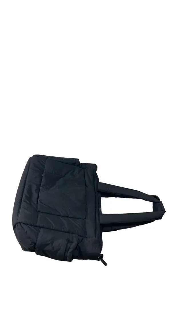 Calpak Diaper Tote Bag with Laptop Sleeve, Black