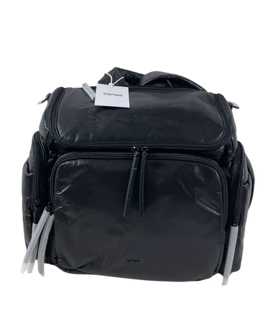 Caraa Baby Bag, Black, Convertible, Large, Nylon