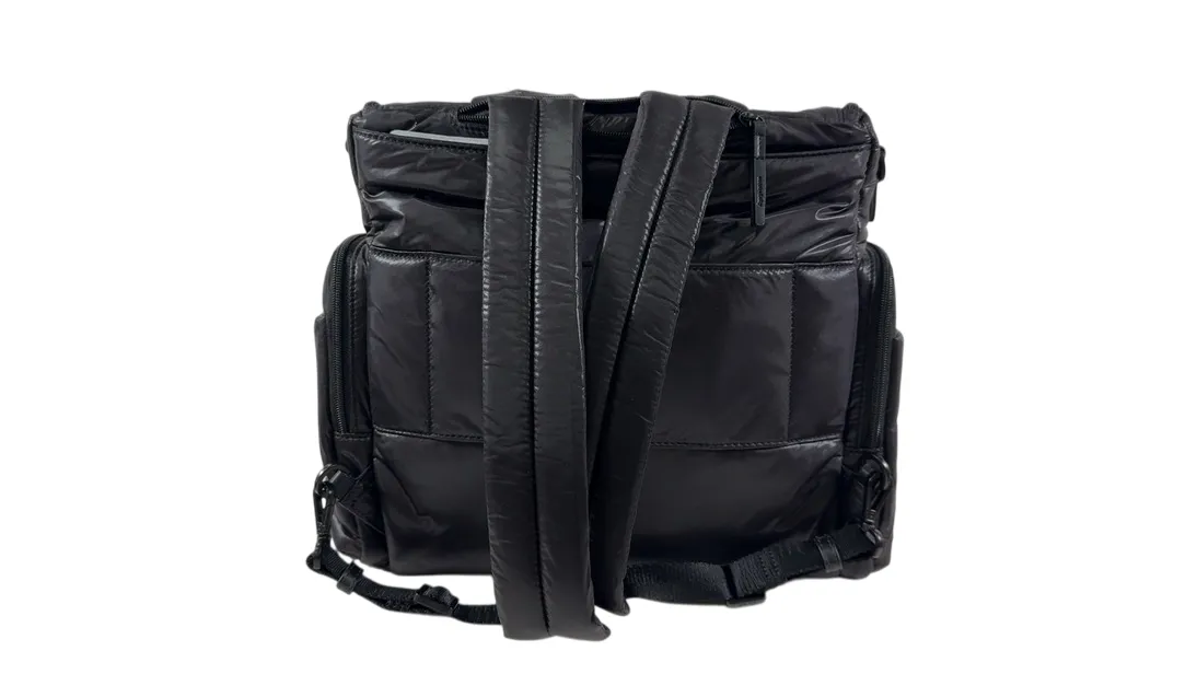 Caraa Baby Bag, Black, Large, Nylon, Convertible