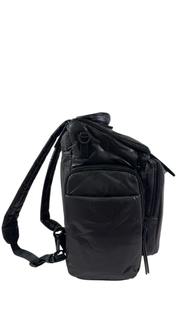 Caraa Baby Bag, Black, Large, Nylon, Convertible