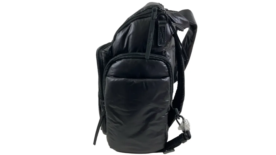 Caraa Baby Bag, Black, Medium, Nylon, Convertible