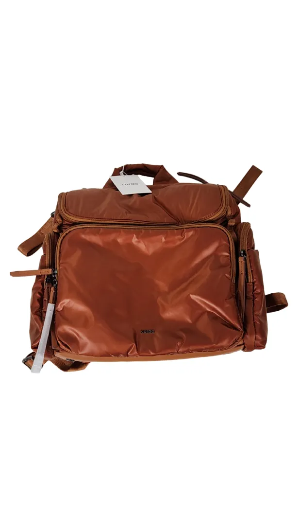 Caraa Baby Bag, Clay, Convertible, Medium, Nylon