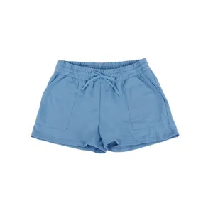Chambray Pull-On Shorts, Size XL