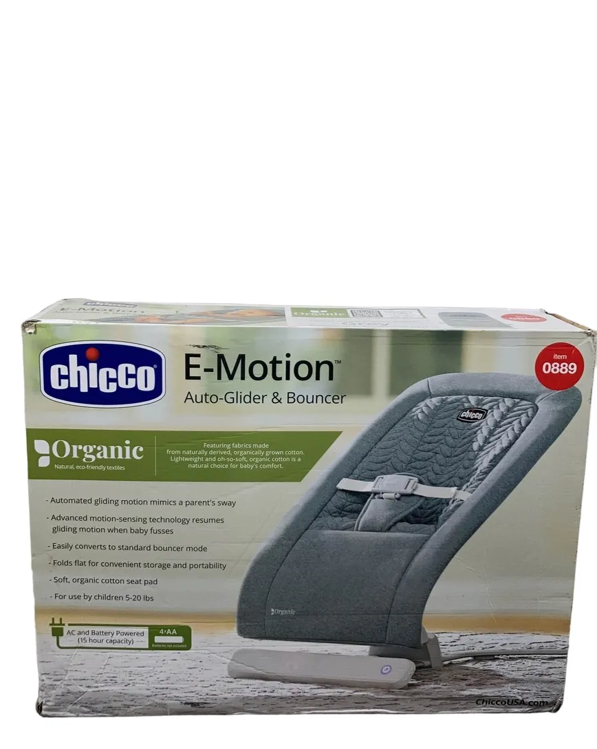 Chicco E-Motion Auto-Glider And Bouncer, Grey