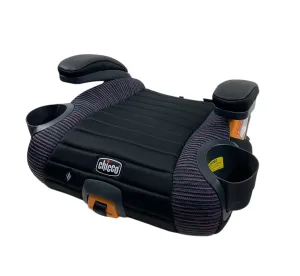 Chicco GoFit ClearTex Backless Booster Car Seat, Confetti, Plus, 2024