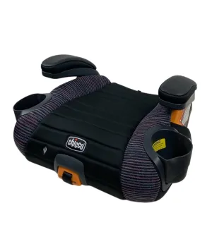 Chicco GoFit ClearTex Backless Booster Car Seat, Confetti, Plus, 2024