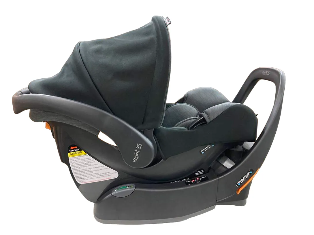 Chicco Keyfit 35 ClearTex Infant Car Seat, Shadow, 2023