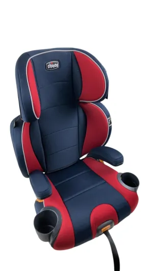 Chicco KidFit 2-in-1 Belt Positioning Booster Car Seat, 2021, Horizon